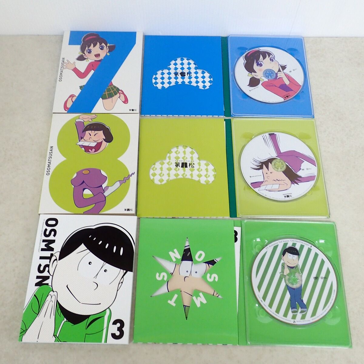 おそ松さん DVD 1～8/フェス松さん`16 まとめてセット 【IO - メルカリ