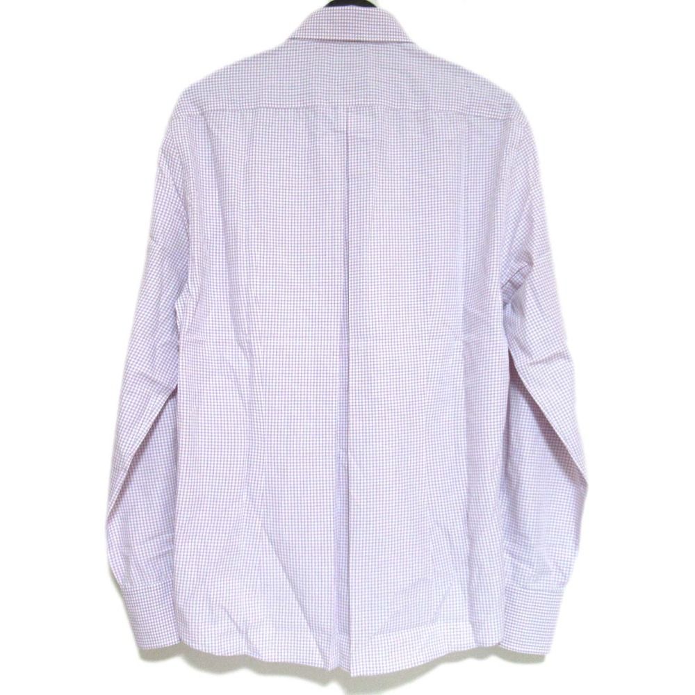 美品 BRUNELLO CUCINELLI ブルネロクチネリ スリムフィット ギンガム 