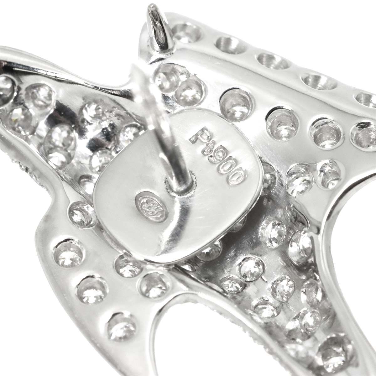 ダイヤ 1.00ct ブローチ Pt プラチナ Diamond Brooch 90304299 - メルカリ