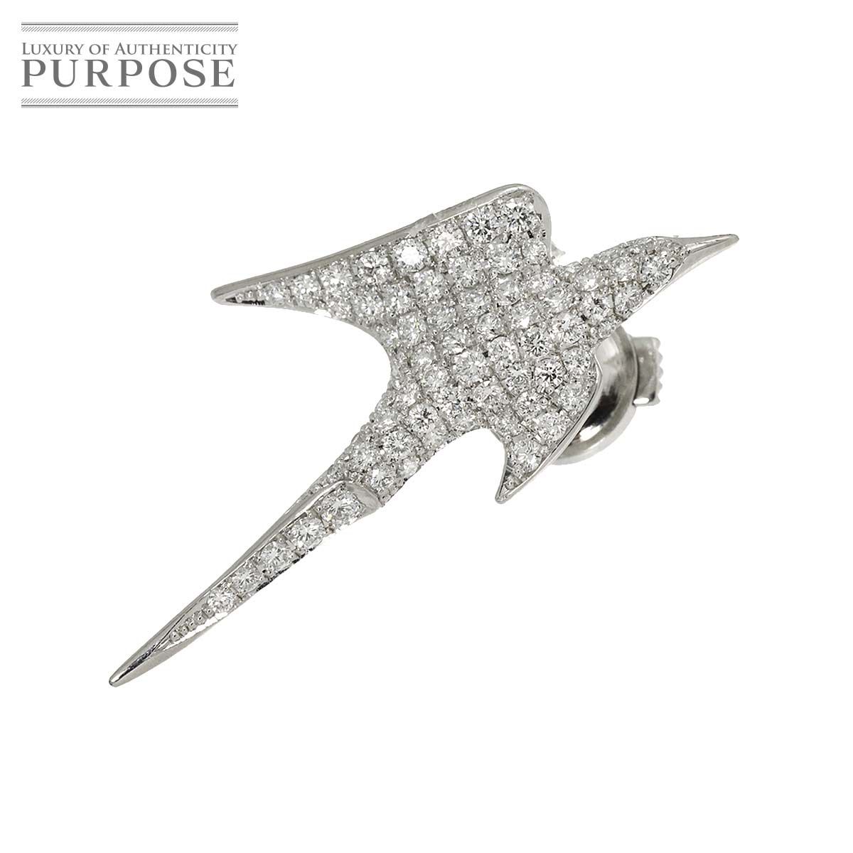 プラチナ ダイヤモンドデザインブローチ ダイヤ 1.00ct ブローチ Pt プラチナ Diamond Brooch 90304299 - メルカリ
