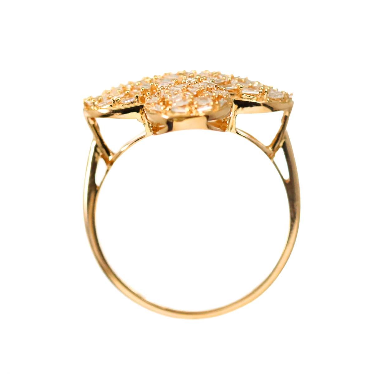 K18 18金　16号　リング　50 リング 16号 ダイヤ 0.50ct K18 PG ピンクゴールド 750 指輪 Diamond