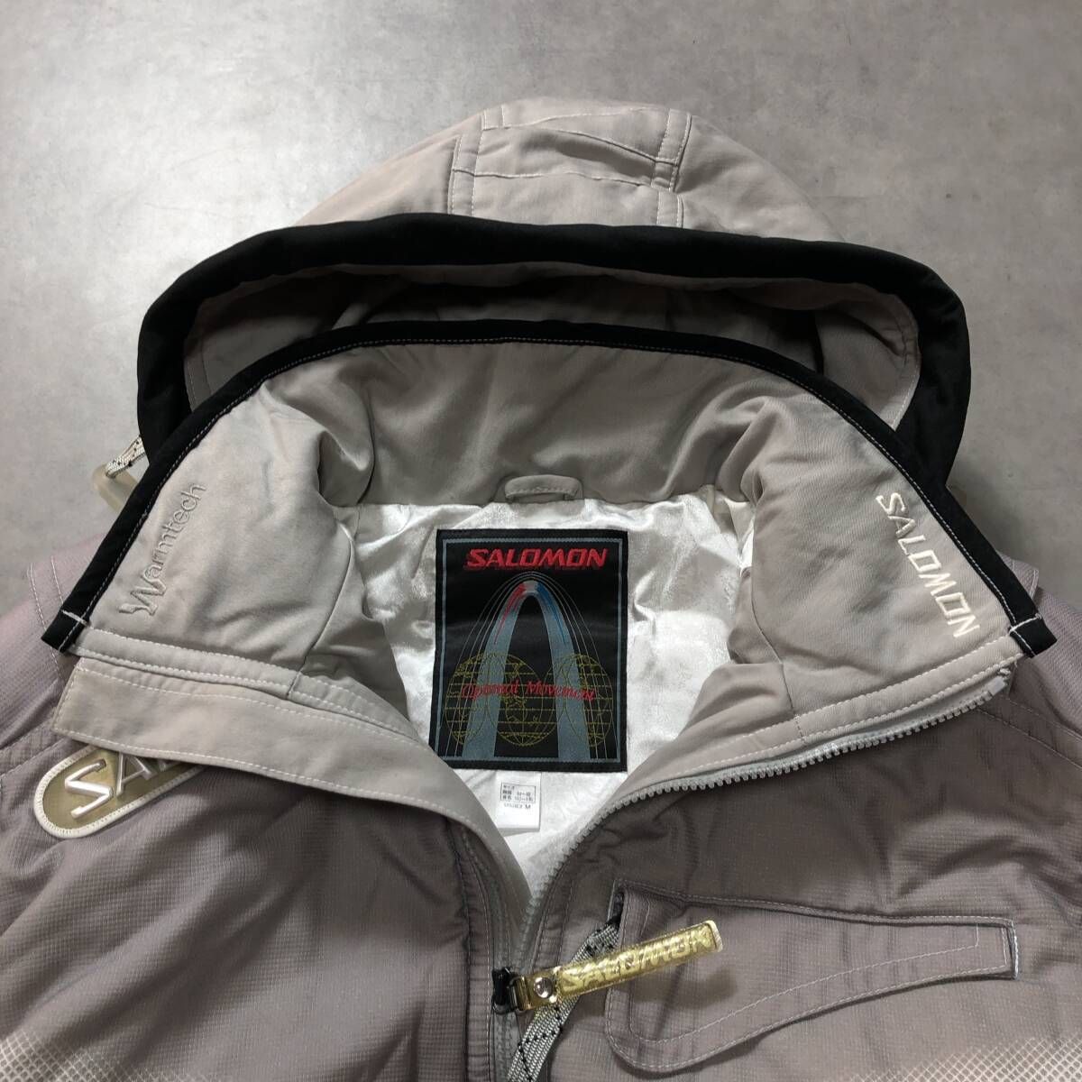 SALOMON スキーウェア ジャケット グレー SALOMON サロモン スキー