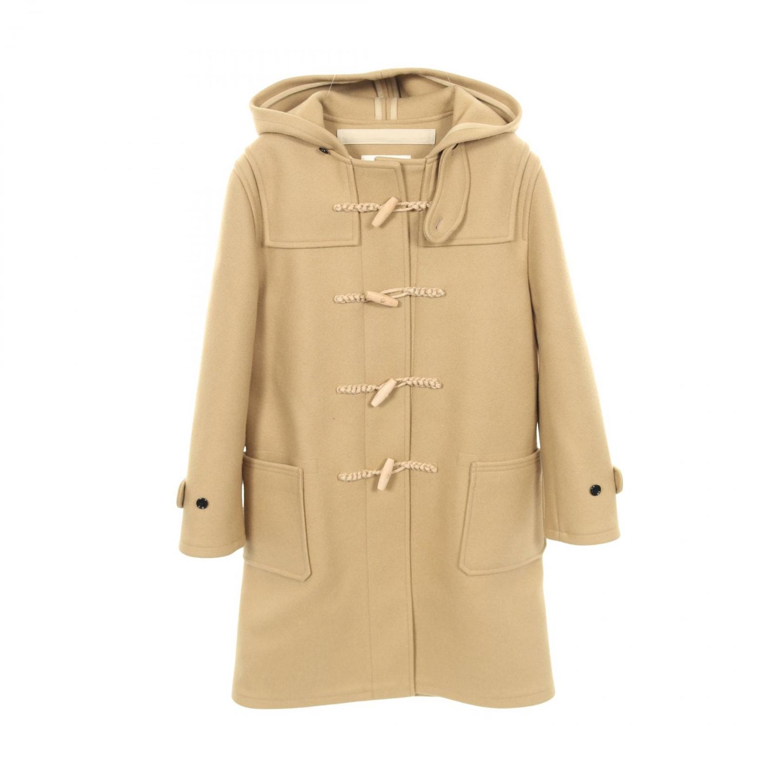 セリーヌ CELINE ダッフルコート ベージュ ウール ダッフルコート