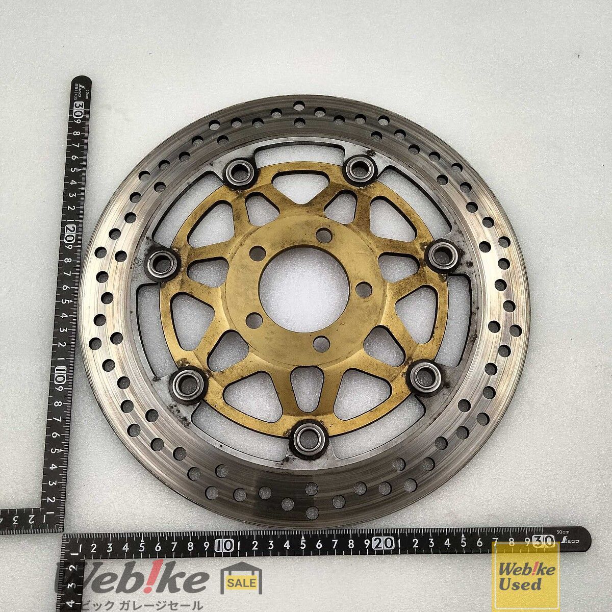 カワサキ純正中古パーツ ZRX1100 フロントディスクローター 左右セット 