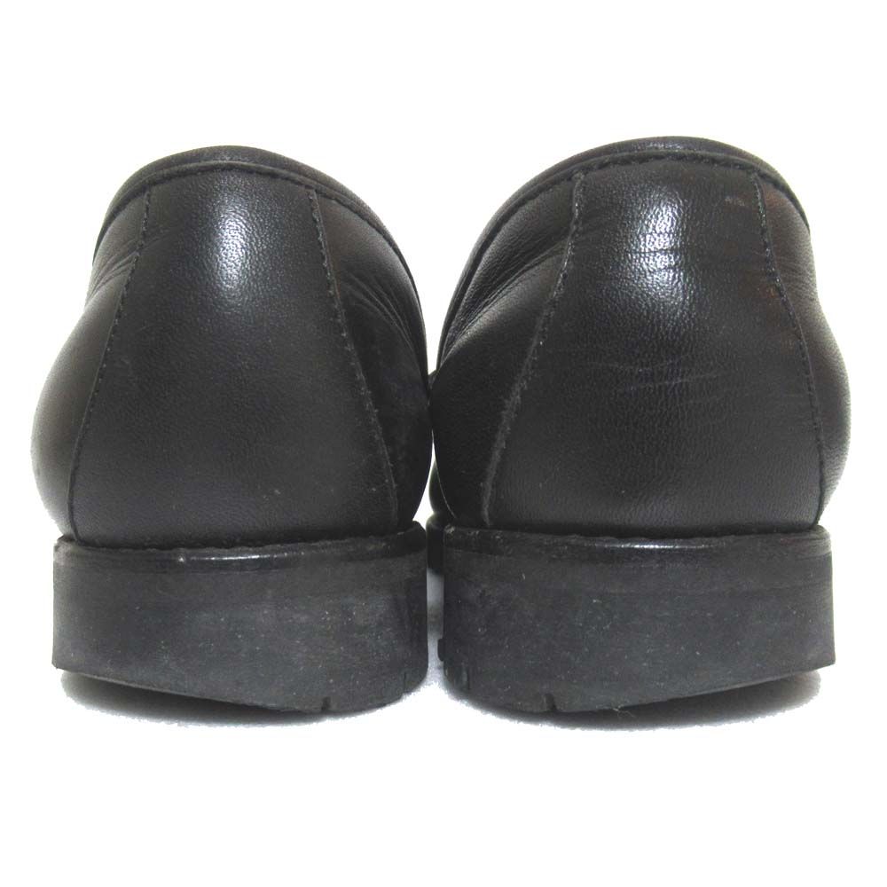 中古 GUCCI ホースビット付き レザー フラット バレエシューズ 36黒 中古・古着通販】GUCCI (グッチ) ホースビットモカシンシューズ