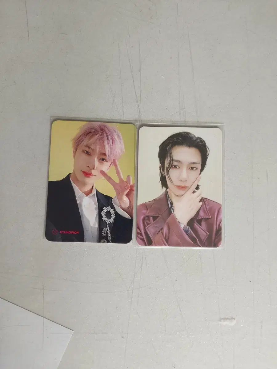 MONSTAX モネク ヒョンウォン トレカ Monsta X モネク ミニョク ヒョンウォン 限定トレカ