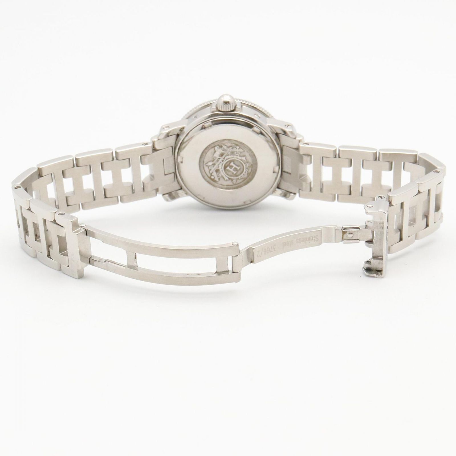 エルメス HERMES 腕時計 クリッパーダイバー CL5.210 ホワイト