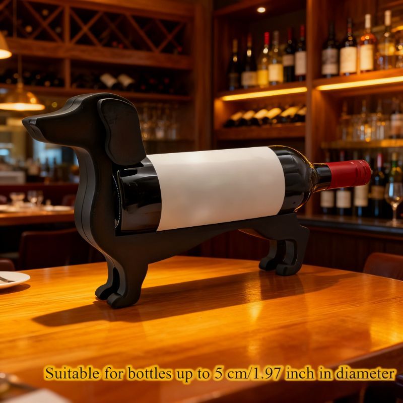 ワインホルダー ワインラック イヌ いぬ 犬 ダックスフント型 可愛い