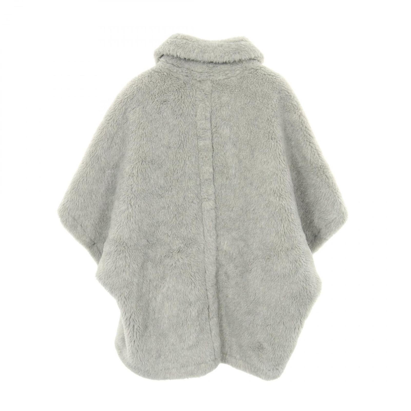 本日最終 maxmara テディベア　グレー　Mサイズポンチョケープ 本日最終 maxmara テディベア グレー Mサイズポンチョケープ 本日最終