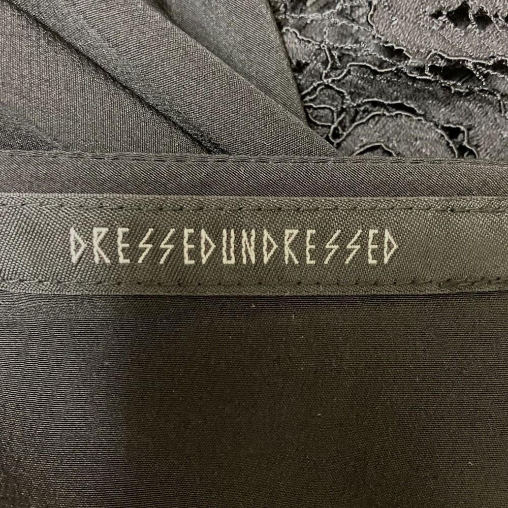未使用 DRESSEDUNDRESSED ドレスドアンドレスド 半袖 アシンメトリー  
