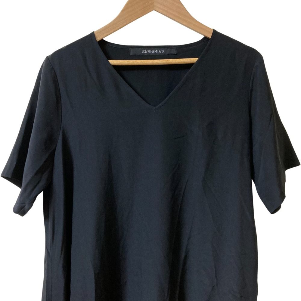 未使用 DRESSEDUNDRESSED ドレスドアンドレスド 半袖 アシンメトリー  