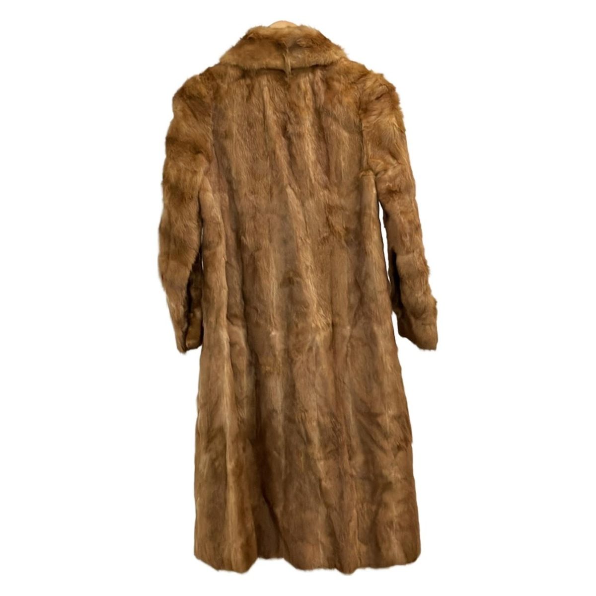 EMBA(エンバ) コート サイズ9 M レディース美品 - ブラウン 毛皮/長袖