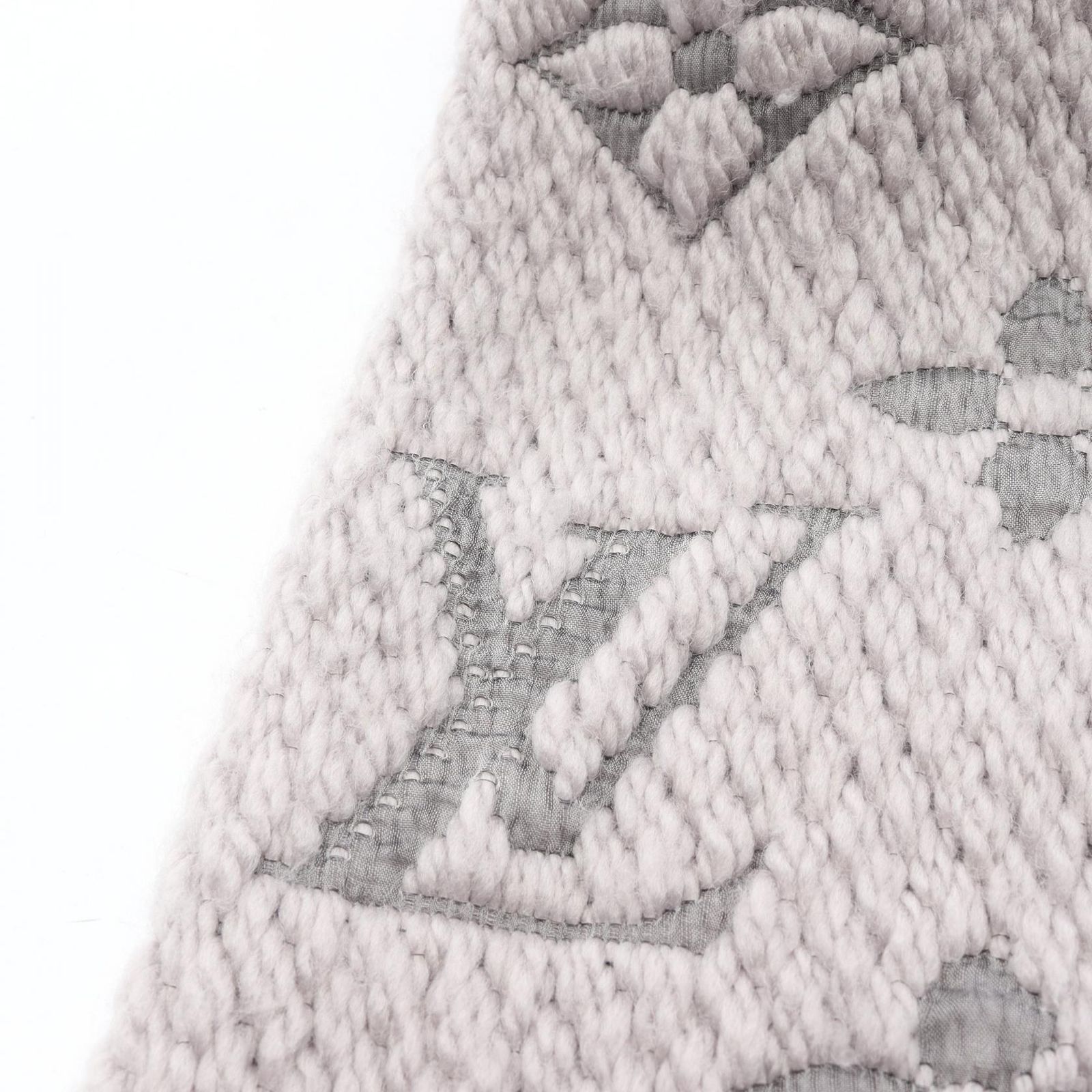 ルイ・ヴィトン LOUIS VUITTON マフラー エシャルプ ロゴマニア