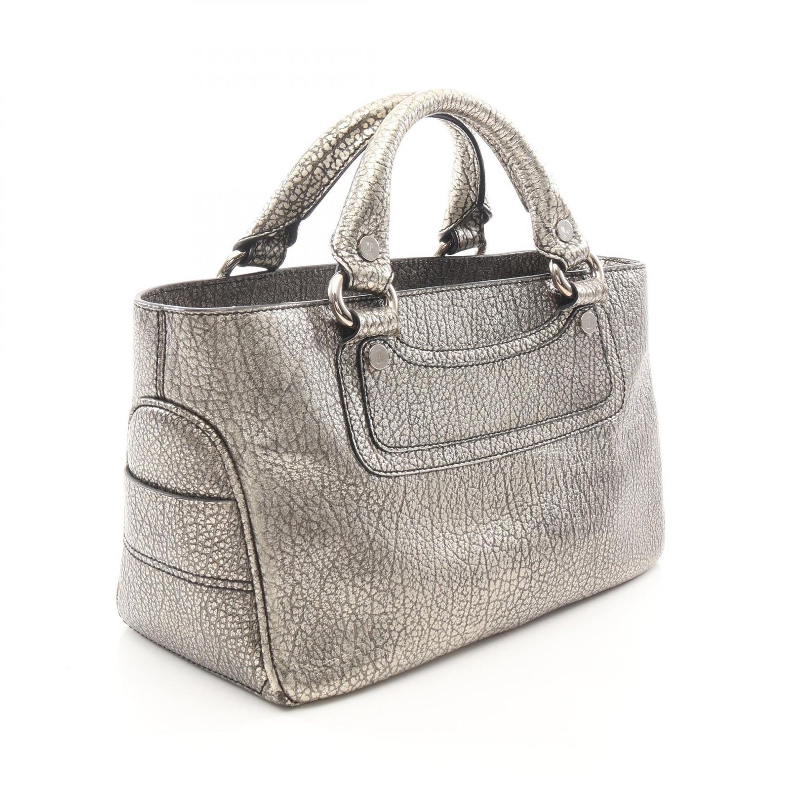 セリーヌ CELINE ハンドバッグ ブギーバッグ ゴールド/ブラック レザー