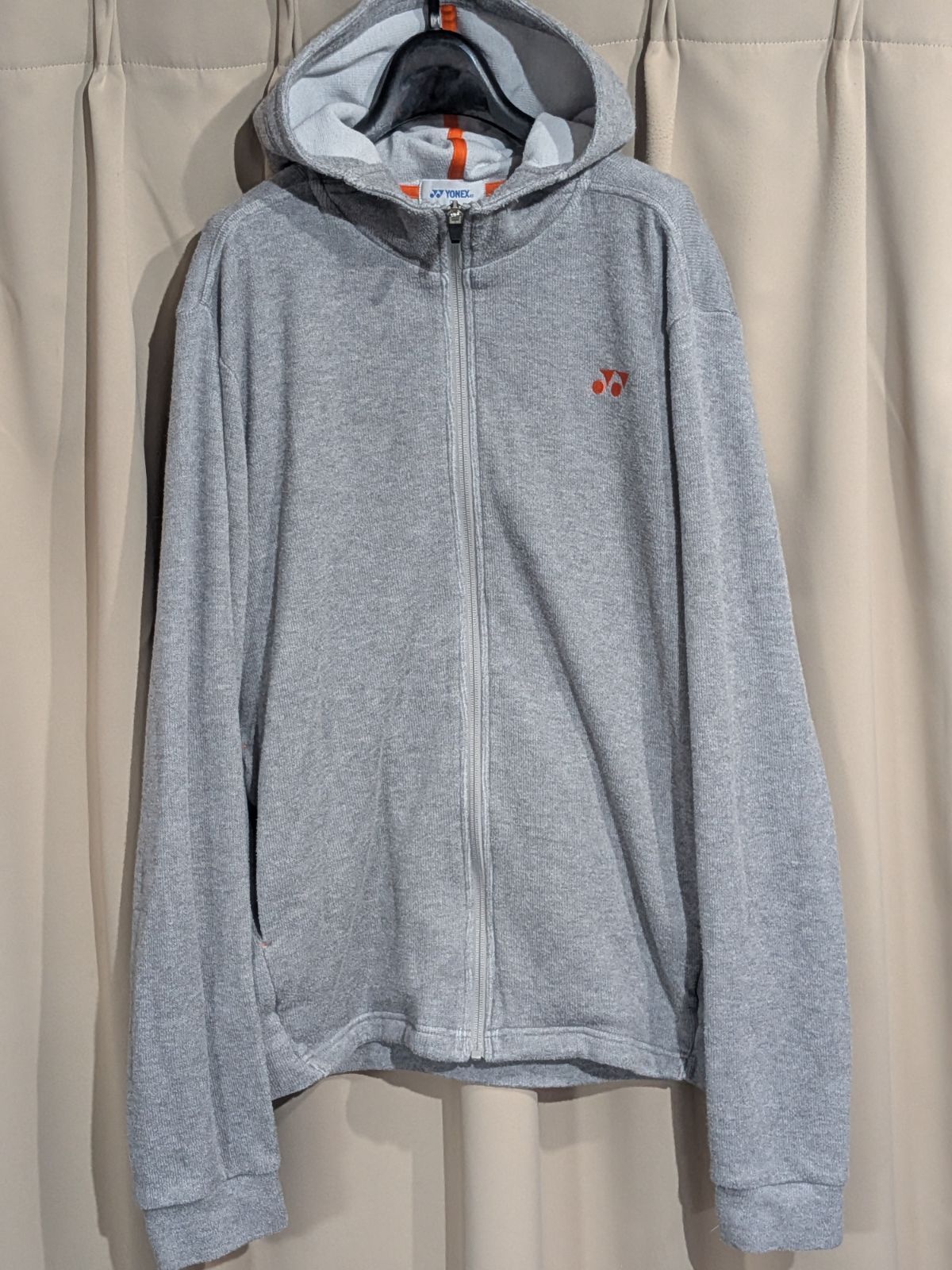 YONEX ヨネックス スウェット ジップパーカー O グレー 50094 限定