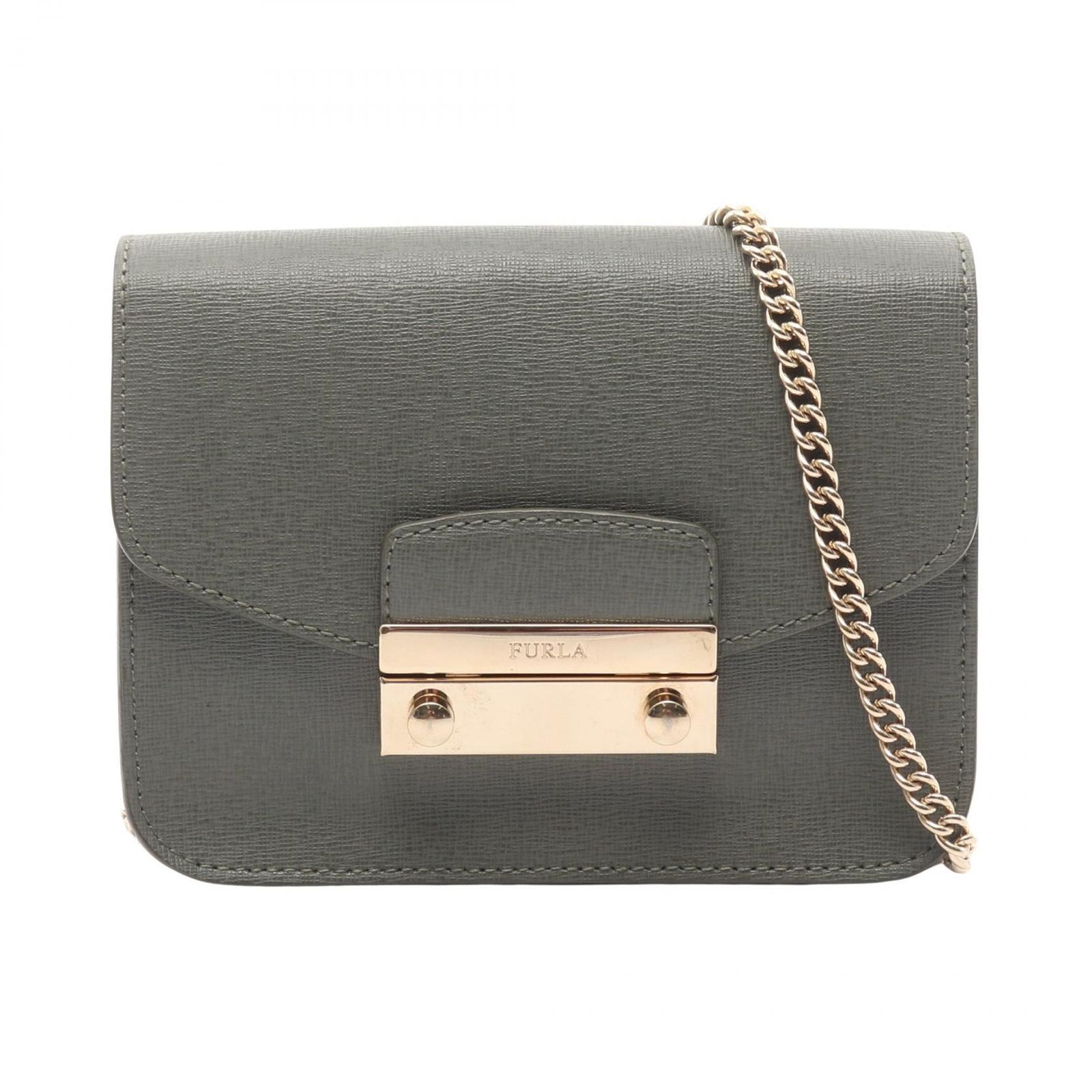 フルラ Furla ショルダーバッグ JULIA ジュリア グレー レザー メトロ