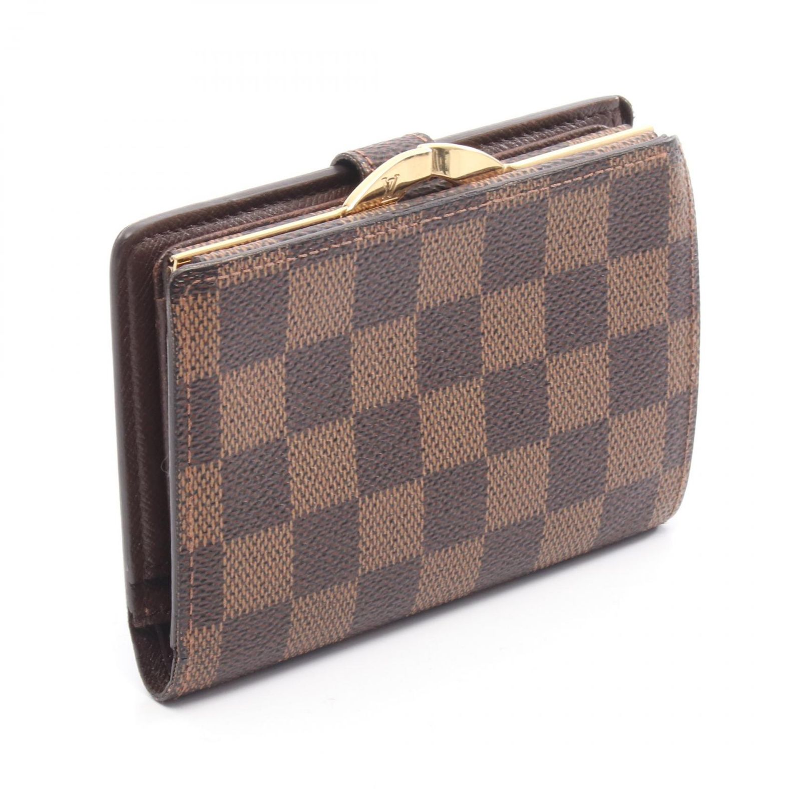 【美品】ルイヴィトン ポルトモネ ビエ ヴィエノワ ダミエエベヌ N61664 LOUIS VUITTON(ルイヴィトン) / ポルト・モネ・ビエ・ヴィエノワ