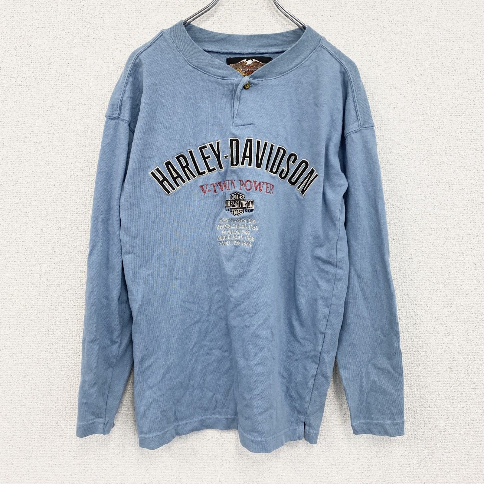 古着 used HARLEY DAVIDSON ハーレーダビッドソン 長袖プリントTシャツ