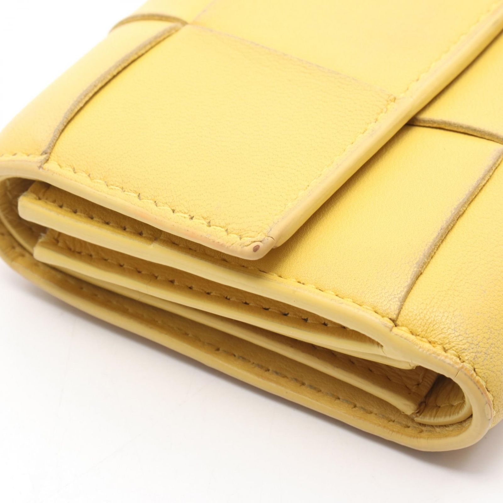 ボッテガヴェネタ BOTTEGA VENETA 三つ折り財布 カセット マキシ