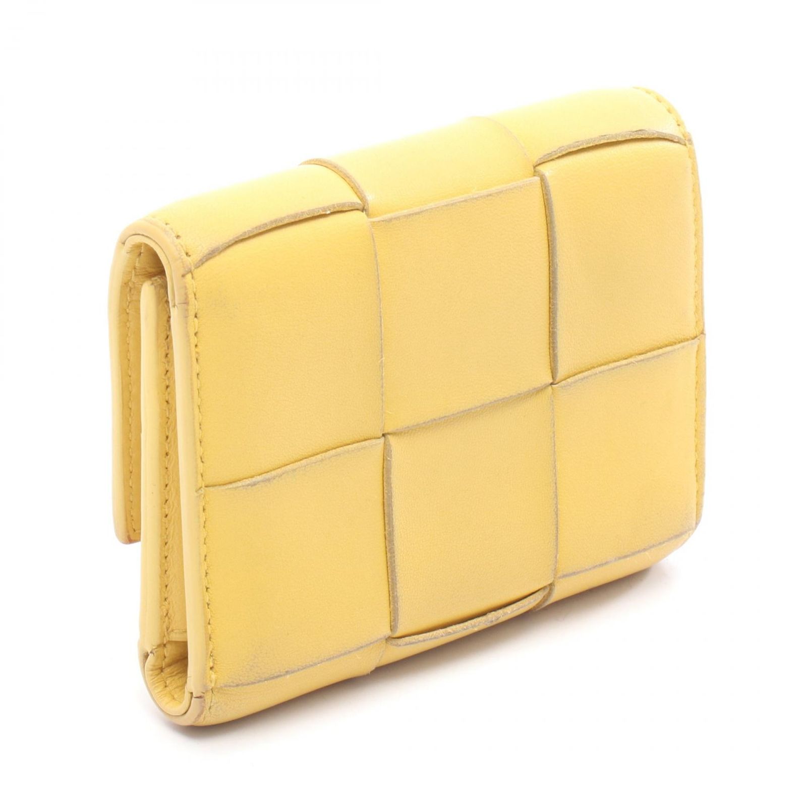 ボッテガヴェネタ BOTTEGA VENETA 三つ折り財布 カセット マキシ