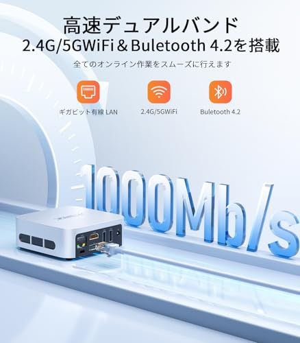 ミニpc インテル n150 mini pc 最大3.60GHz 4C/4T ミニパソコン