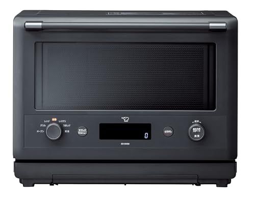 象印マホービン オーブンレンジ 26 L EVERINO 時短 手軽 レジグリ うきレジ サクレジ 角皿 ボウル付き スレートブラック ES GW BM a 63451 fc