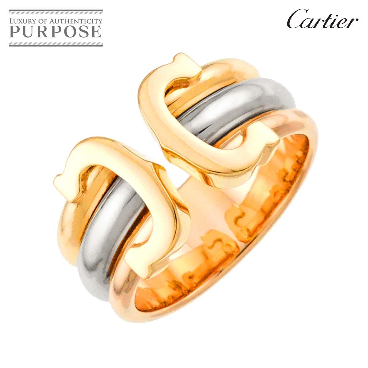 ま*め様 Cartier Au750 リング サイズ50 OAW272 Cartier Au750 リング