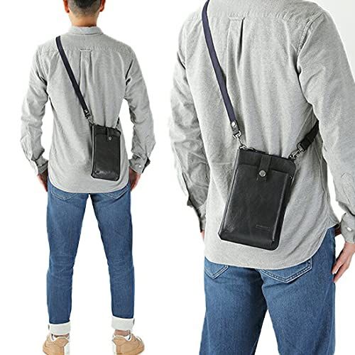 ダブルス ショルダーバッグ ポーチ メンズ レディース 本革 レザー 小さめ JYS 7356 c 3425426