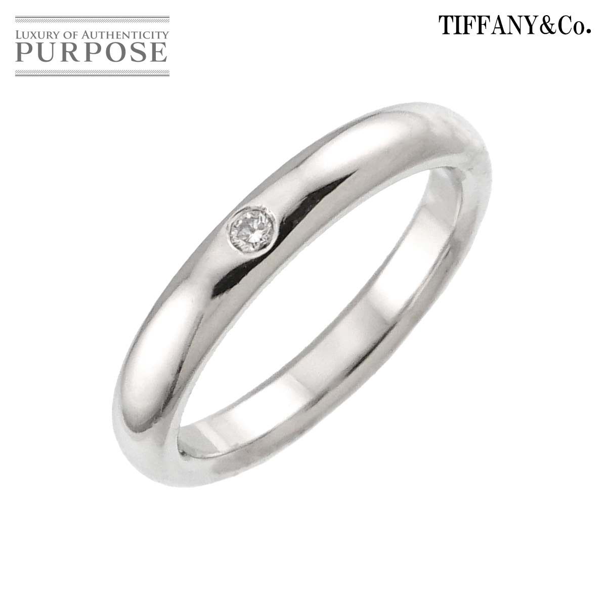 ティファニー TIFFANY&Co. スタッキング バンド 6.5号 リング ダイヤ 