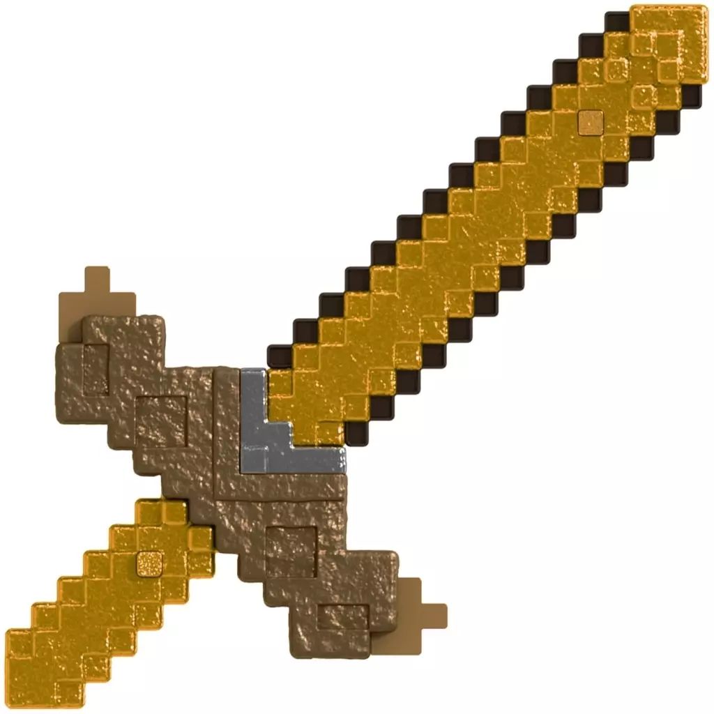 【新品】おもちゃ 秒で武器が変形!剣とツルハシ 「マインクラフト」