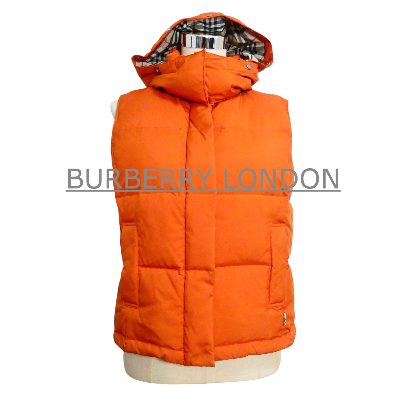 BURBERRY LONDON バーバリーロンドン 裏地ノバチェック柄 2WAY フード