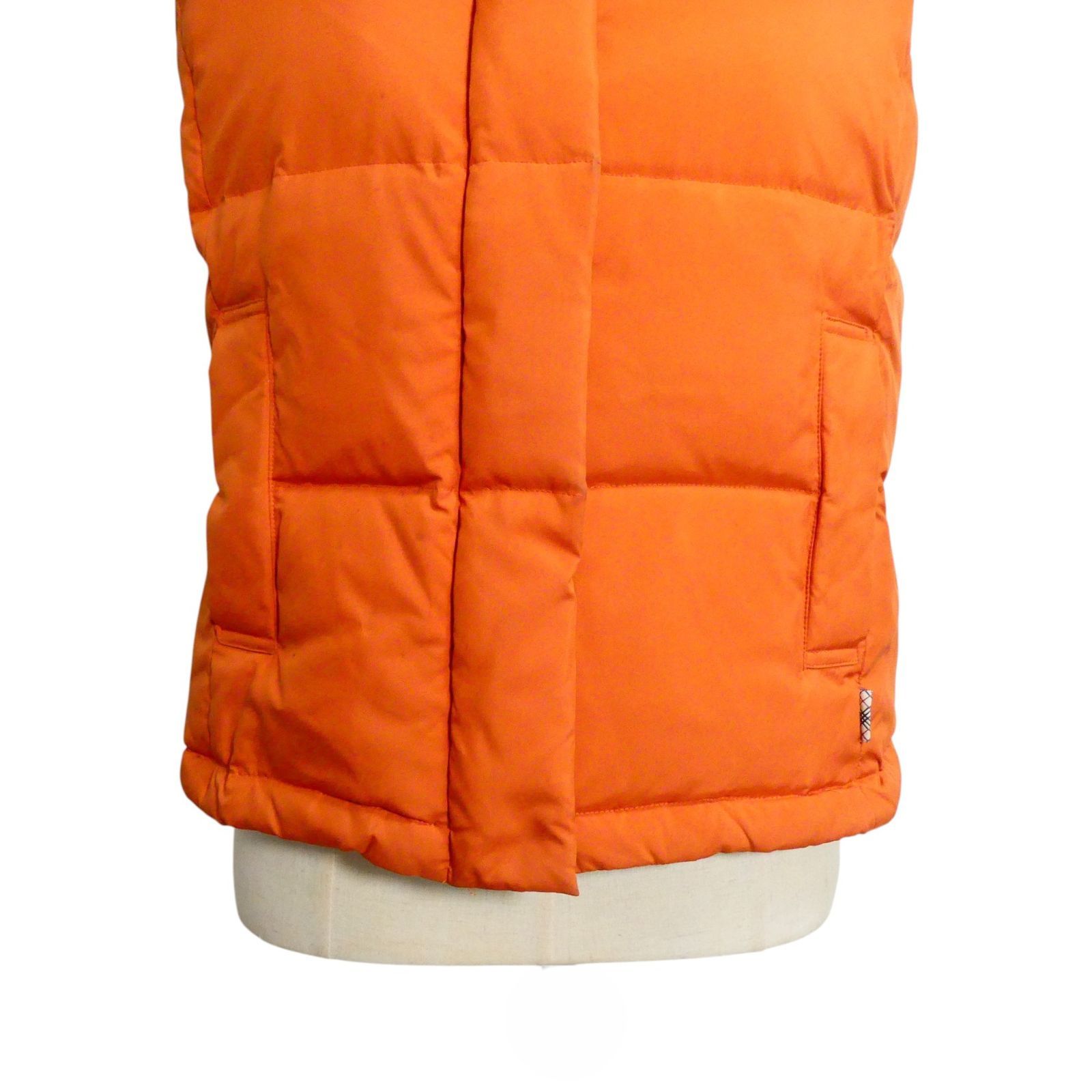 ✨良品✨バーバリーロンドン ダウンベスト ノバチェック フード 40 バーバリーロンドン ダウンベスト ノバチェック 3wayフォックスファー