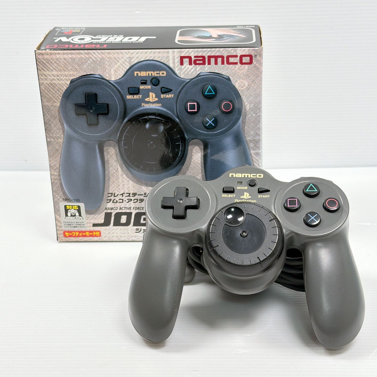 ジョグコン プレイステーション用 アクティブ フォース コントローラー ナムコ namco JOGCON ソニー SONY PlayStation用 ACTIVE FORCE NPC 105