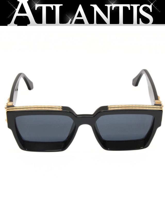 美品 ルイヴィトン LOUIS VUITTON 1.1ミリオネア サングラス 黒