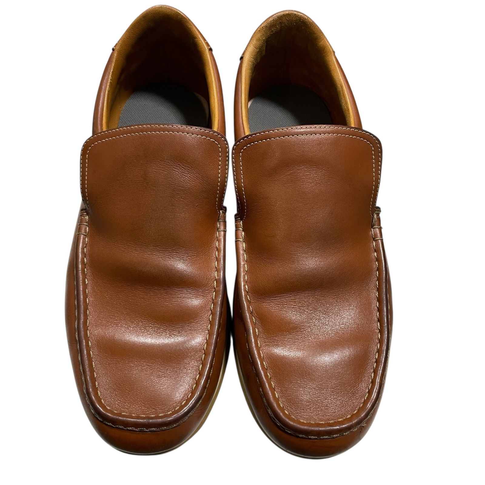 ◇ HERMES エルメス TURBO ターボ レザーシューズ スリッポン サイズ43