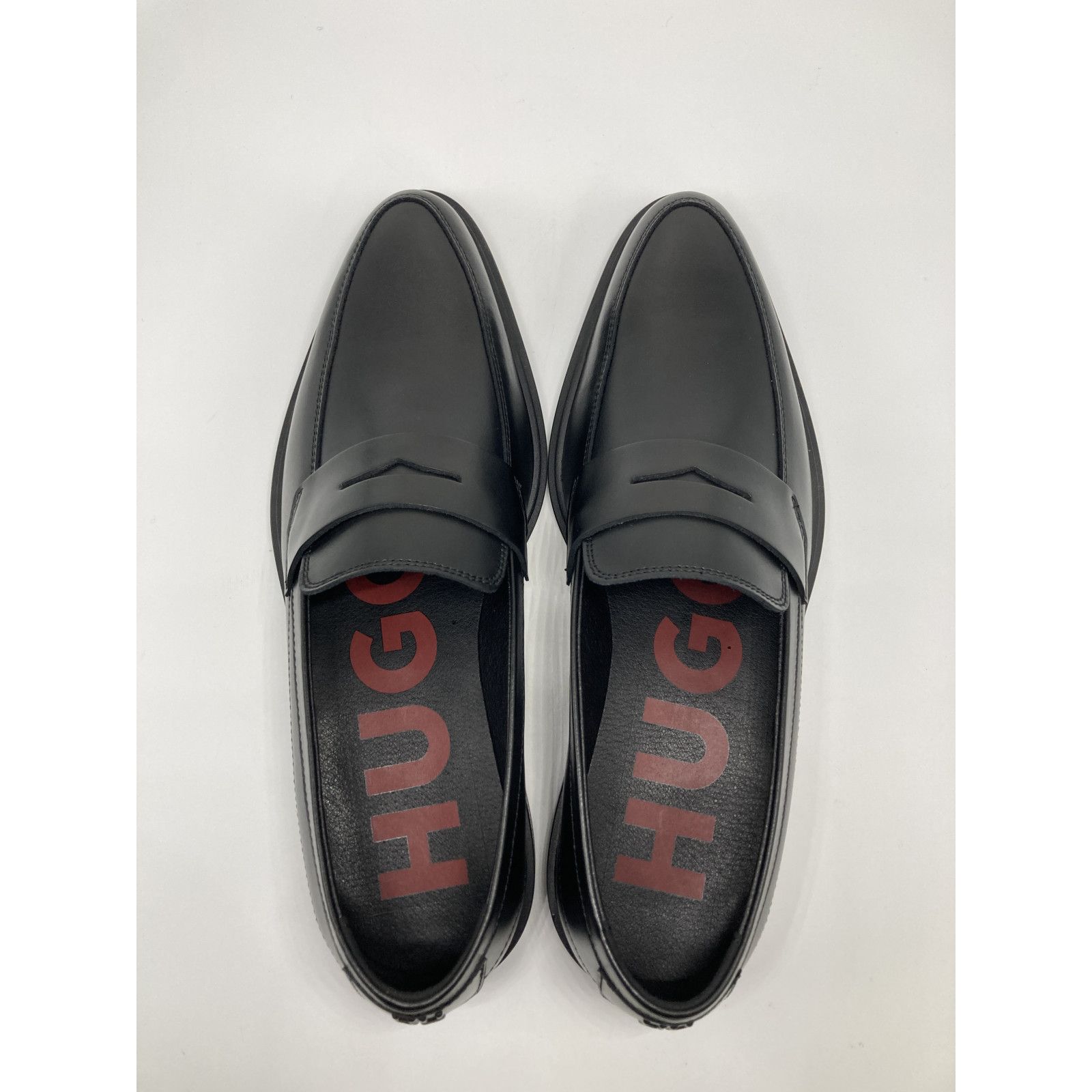 HUGO BOSS ヒューゴボス 50517196 001 ラバーソール デザイン レザー