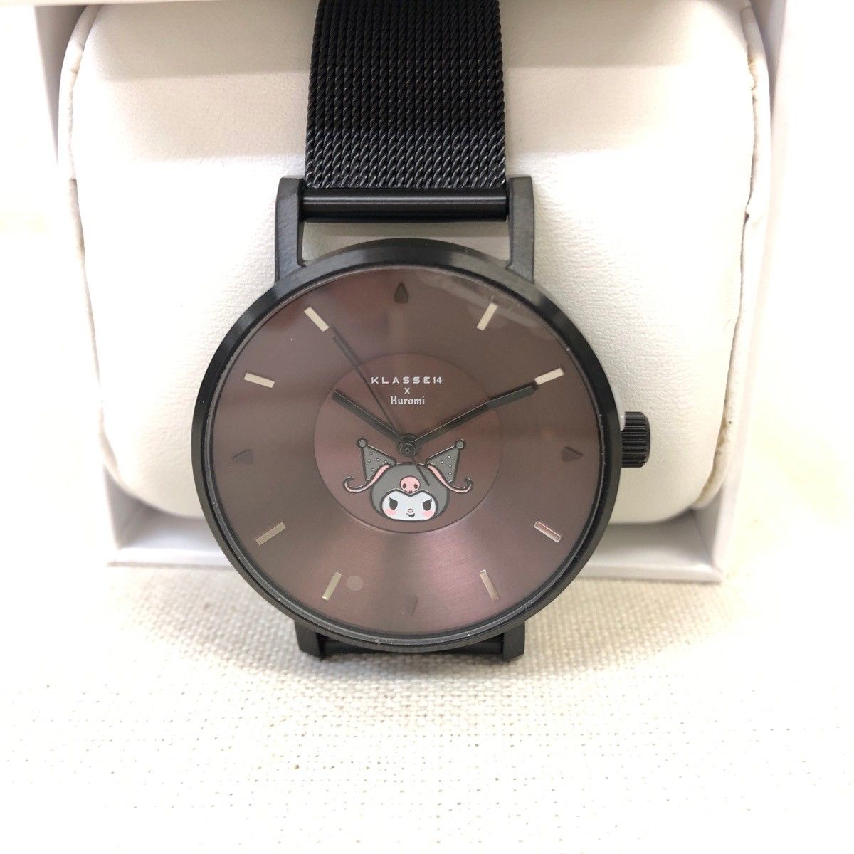 KLASSE14×Kuromi VOLARE DARK MESH 36MM WVO23BK031W クラス14×クロミ