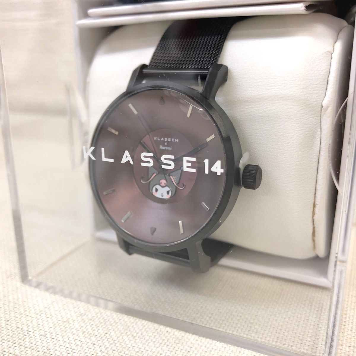 KLASSE14×Kuromi VOLARE DARK MESH 36MM WVO23BK031W クラス14×クロミ