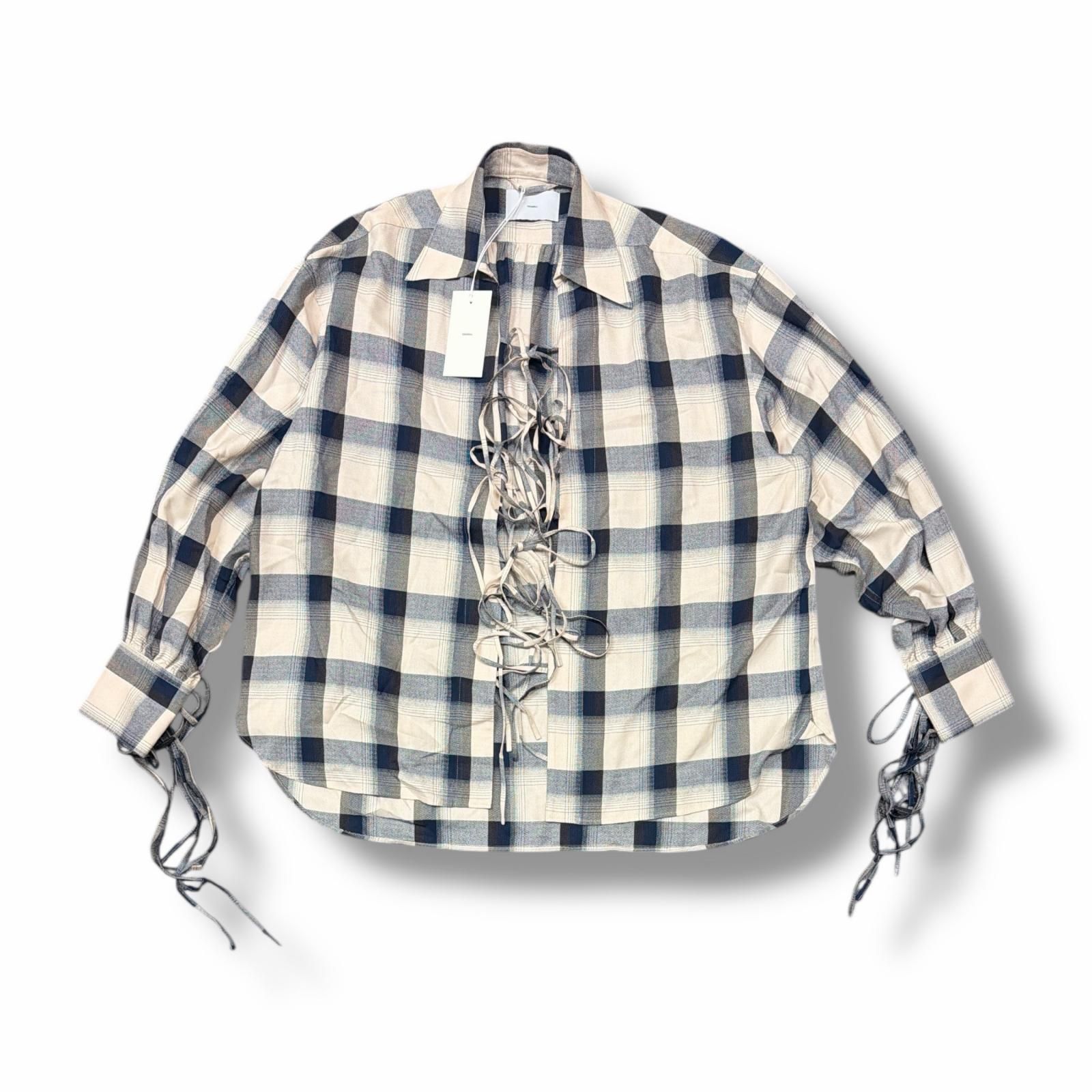 sugarhill 21aw オンブレシャツ SUGERHILL 21aw オンブレチェックシャツ