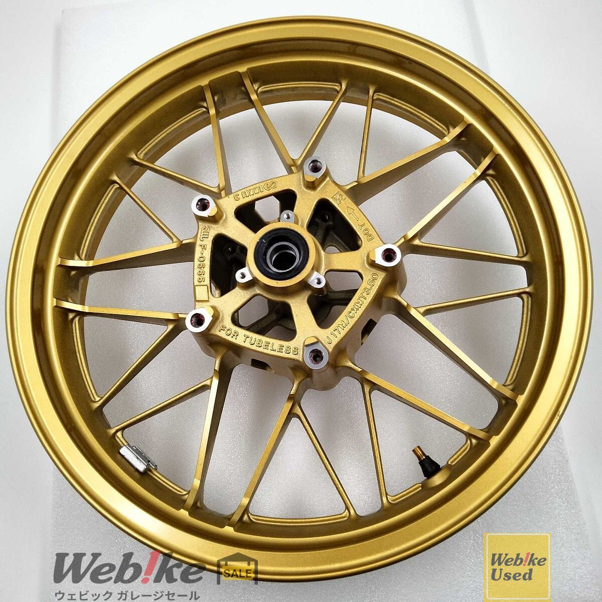 カワサキ純正中古パーツ Z900RS SE フロントホイール 41037-0722-63J