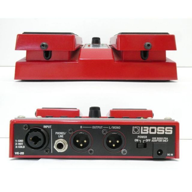 BOSS VE-20 ボーカルエフェクター ※アダプター付 エフェクター
