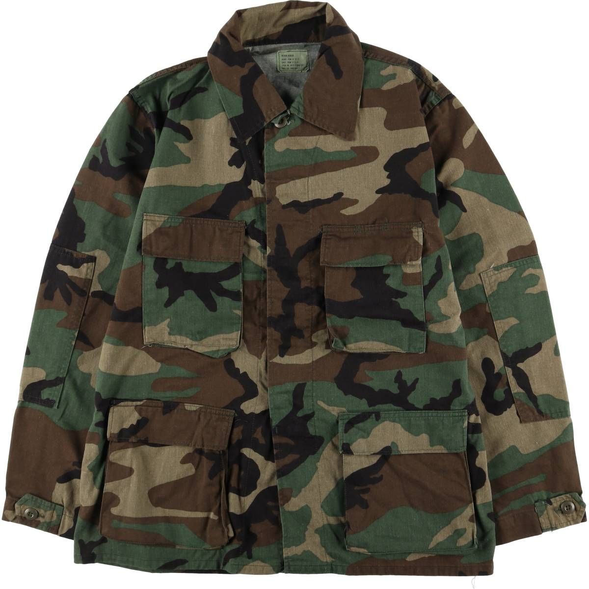 古着 80年代 米軍実品 迷彩柄 ウッドランドカモ B.D.U ミリタリー