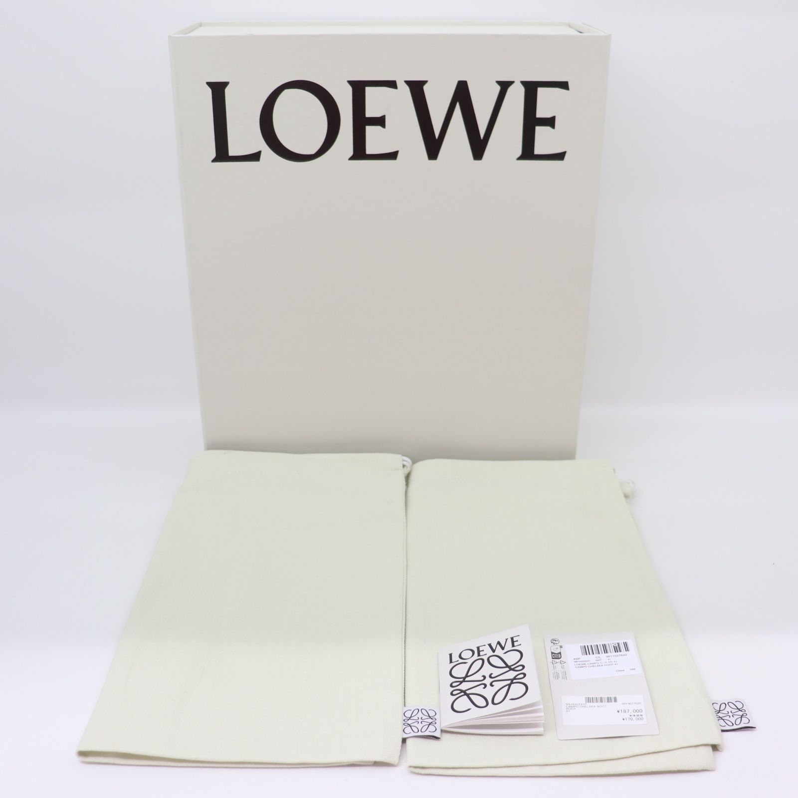 IT5Y0IPPV2NN 美品 LOEWE ロエベ CAMPO CHELSEA BOOT カンポ 