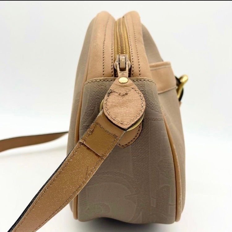 美品】クリスチャンディオール ショルダーバッグ CDロゴ モノグラム