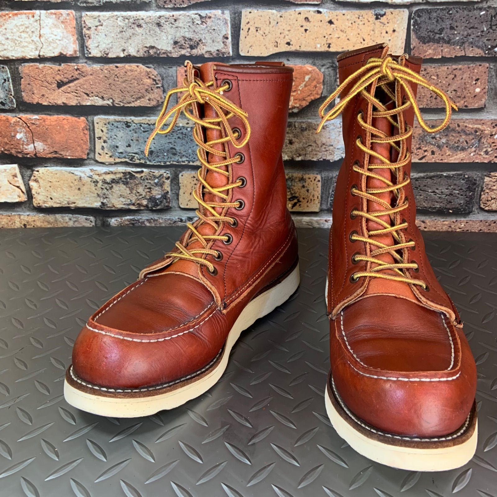 ☆REDWING 877 8-inch Classic Moc 四角犬タグ 1997年製 US7.5D JP25.5