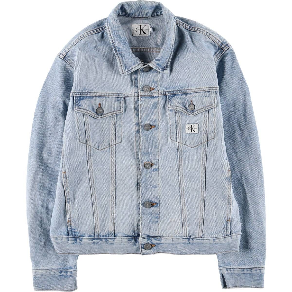 古着 90年代 カルバンクライン Calvin klein JEANS デニムジャケット G