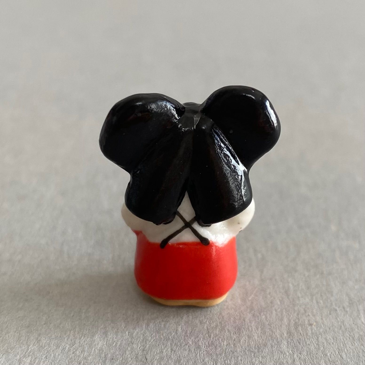 アルザスのくまさんのフェーブ／民族衣装／フランス雑貨／陶器