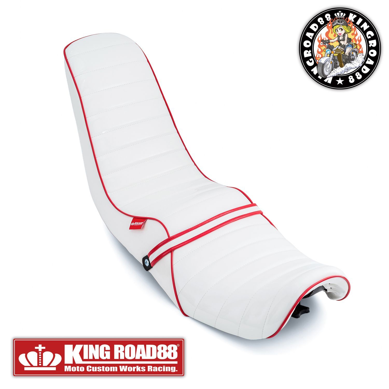 カワサキ バリオスII型 ZR250B KingRoad88 3段シート エナメル