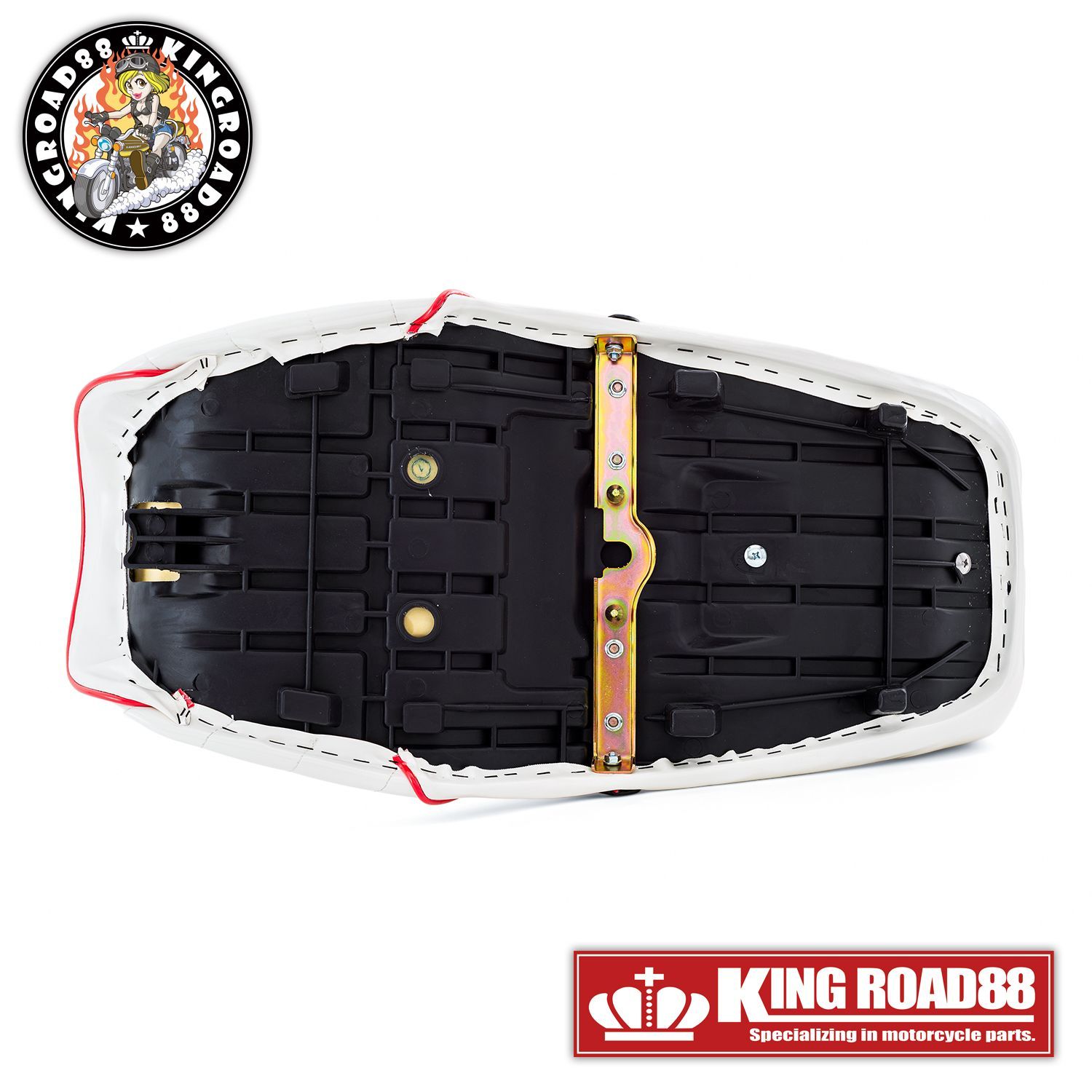 カワサキ バリオスII型 ZR250B KingRoad88 3段シート エナメル