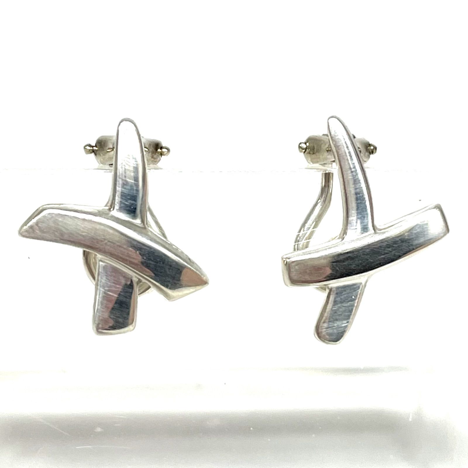 Bランク】 Tiffany ティファニー キス クロス パロマピカソ クリップ